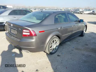 2008 Acura TL with VIN 19UUA66258A009858, listed as a IAAI auction lot 41786617 with 1 mi miles. Bid and sale history available at carsss.com. Image 4.