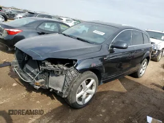2012 Audi Q7 3.0T S line with VIN WA1DGAFE1CD006449, listed as a Copart auction lot 46405915 with 90,291 mi miles and Salvage Title. Bid and sale history available at carsss.com. Image 1.