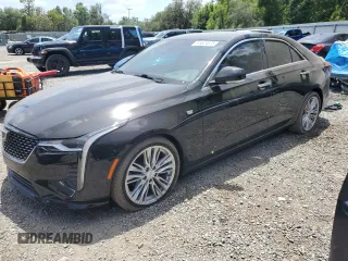 2020 Cadillac CT4 Premium Luxury z VIN 1G6DB5RK5L0143269, wystawiony jako Copart lot #55624675 z przebiegiem 45 741 mil mil oraz Szkoda całkowita • Salvage title. Historia ofert i sprzedaży dostępna na DreamBid. Obrazek 1.