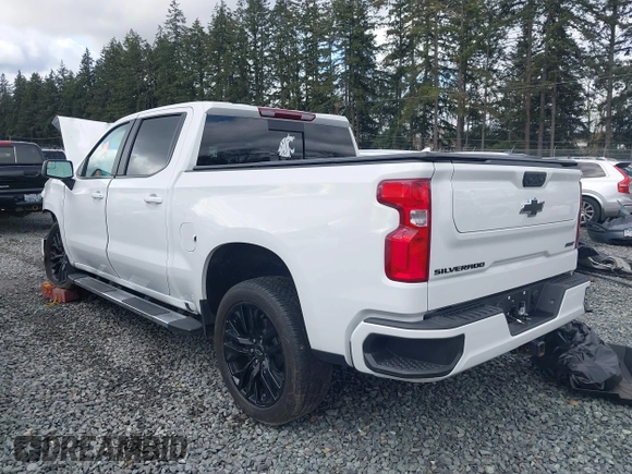 2024 Chevrolet Silverado 1500 RST with VIN 2GCUDEED4R1184536, listed as a IAAI auction lot 41924864 with 16,198 mi miles. Bid and sale history available at carsss.com. Image 3.