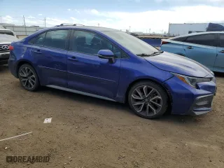 2020 Toyota Corolla SE with VIN 5YFS4RCE1LP003878, listed as a Copart auction lot 49616785 with 67,828 mi miles and Salvage Title. Bid and sale history available at carsss.com. Image 4.