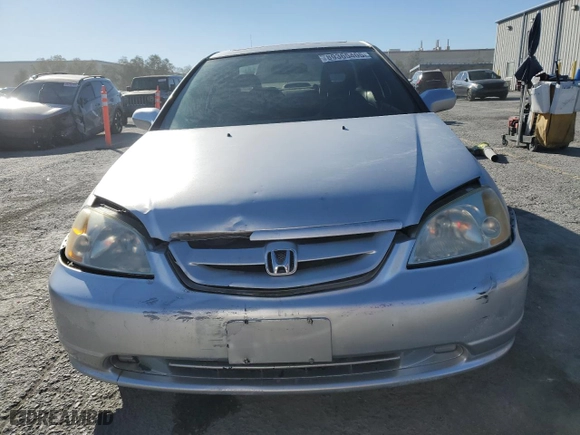 2001 Honda Civic EX with VIN 1HGEM21951L002346, listed as a Copart auction lot 89365405 with 126,637 mi miles and Salvage Title. Bid and sale history available at carsss.com. Image 5.