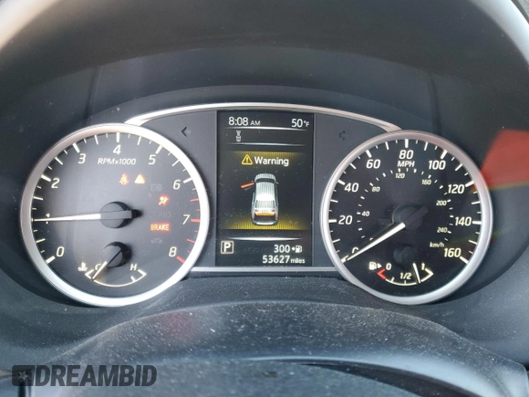 2018 Nissan Sentra SV with VIN 3N1AB7AP4JL652971, listed as a Copart auction lot 50880354 with 53,627 mi miles and Salvage Title. Bid and sale history available at carsss.com. Image 9.