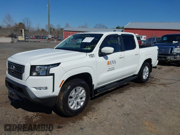 2022 Nissan Frontier SV с VIN 1N6ED1EK3NN643248, выставлен на аукционе IAAI как лот 41751224 с пробегом 14 256 миль миль и . История ставок и продаж доступна на DreamBid. Изображение 2.