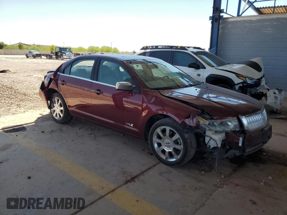 2007 Lincoln MKZ z VIN 3LNHM26T67R633256, wystawiony jako Copart lot #61353005 z przebiegiem 108 106 mil mil oraz Szkoda całkowita • Salvage title. Historia ofert i sprzedaży dostępna na DreamBid. Obrazek 4.