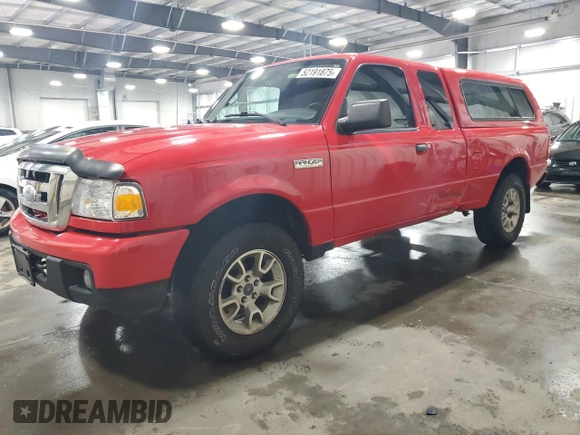 2007 Ford Ranger XLT with VIN 1FTZR45E37PA16221, listed as a Copart auction lot 52191875 with 104,846 mi miles and Salvage Title. Bid and sale history available at DreamBid. Image 1.