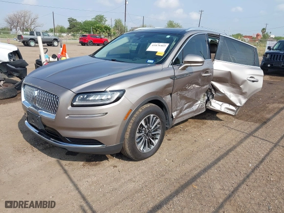 2021 Lincoln Nautilus Reserve with VIN 2LMPJ6K94MBL06570, listed as a IAAI auction lot 41876465 with 89,858 mi miles. Bid and sale history available at carsss.com. Image 2.