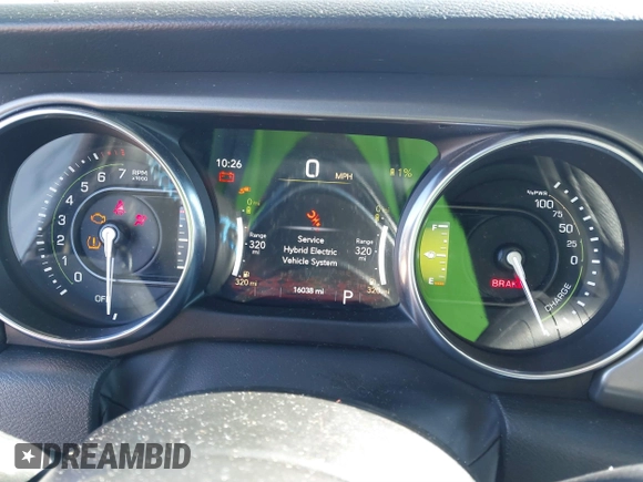2023 Jeep Wrangler Rubicon with VIN 1C4JJXR64PW586369, listed as a IAAI auction lot 41587561 with 16,038 mi miles and . Bid and sale history available at DreamBid. Image 7.