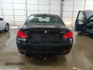 2018 BMW 2 Series 230i xDrive with VIN WBA2J3C52JVD48613, listed as a Copart auction lot 55119525 with 88,523 mi miles and Salvage title. Bid and sale history available at DreamBid. Image 6.