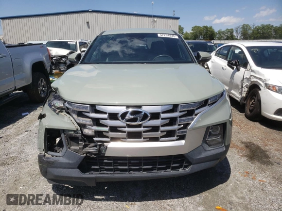 2023 Hyundai Santa Cruz SEL with VIN 5NTJBDAE9PH054993, listed as a Copart auction lot 57294935 with 46,527 mi miles and Salvage title. Bid and sale history available at DreamBid. Image 5.