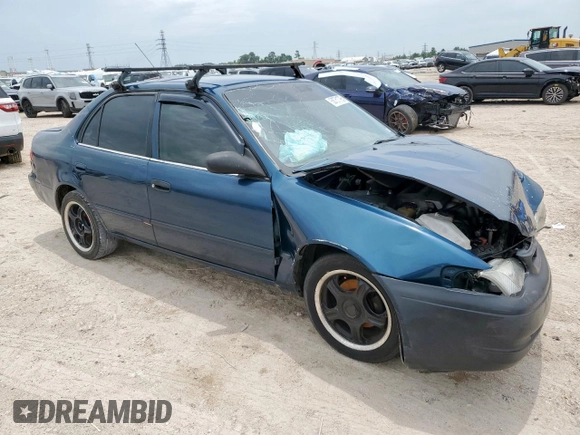 1998 Toyota Corolla VE with VIN 2T1BR18E6WC072503, listed as a Copart auction lot 58751795 with 306,052 mi miles and Salvage title. Bid and sale history available at DreamBid. Image 4.
