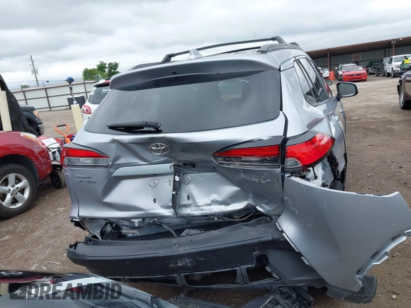 2024 Toyota Corolla Cross XLE with VIN 7MUDAAAGXRV090967, listed as a IAAI auction lot 42353090 with 24,970 mi miles and . Bid and sale history available at DreamBid. Image 16.
