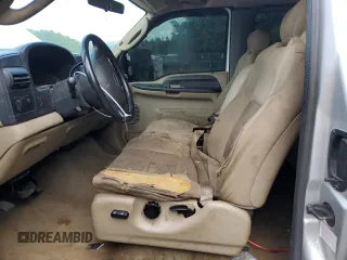 2005 Ford Super Duty F-250 XL with VIN 1FTSX21P15EA43770, listed as a Copart auction lot 65892814 with 136,698 mi miles and Salvage Title. Bid and sale history available at carsss.com. Image 7.