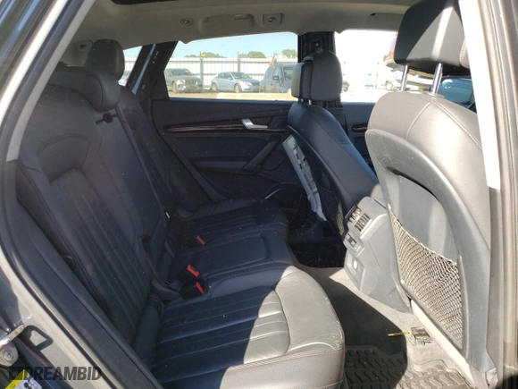 2018 Audi Q5 Premium Plus with VIN WA1BNAFY0J2011223, listed as a Copart auction lot 74570234 with 105,410 mi miles and Salvage Title. Bid and sale history available at carsss.com. Image 11.