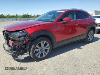 2023 Mazda CX-30 2.5 S Premium Package with VIN 3MVDMBDM8PM569781, listed as a Copart auction lot 49678775 with 3,140 mi miles and Salvage Title. Bid and sale history available at carsss.com. Image 1.