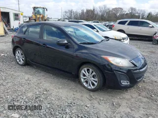 2011 Mazda Mazda3 s Sport with VIN JM1BL1K66B1471932, listed as a IAAI auction lot 41704404 with 155,574 mi miles. Bid and sale history available at carsss.com. Image 1.