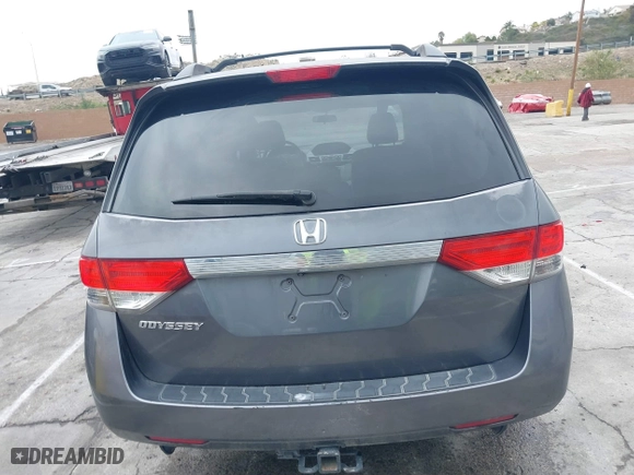2014 Honda Odyssey LX with VIN 5FNRL5H28EB101376, listed as a IAAI auction lot 41772529 with 122,504 mi miles. Bid and sale history available at carsss.com. Image 16.