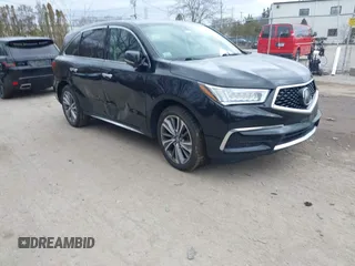 2017 Acura MDX w/Technology Pkg with VIN 5FRYD4H56HB000322, listed as a IAAI auction lot 41732941 with 1 mi miles. Bid and sale history available at carsss.com. Image 1.