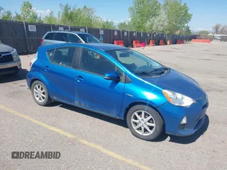 2013 Toyota Prius One with VIN JTDKDTB38D1544445, listed as a IAAI auction lot 42158624 with 249,997 mi miles. Bid and sale history available at carsss.com. Image 1.