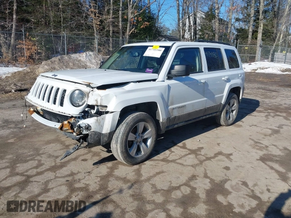 2016 Jeep Patriot High Altitude with VIN 1C4NJRFB9GD595997, listed as a IAAI auction lot 41741180 with 136,115 mi miles and . Bid and sale history available at DreamBid. Image 18.