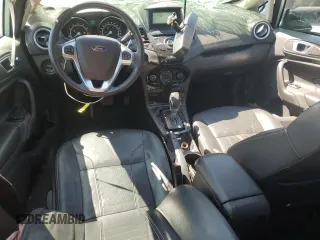 2017 Ford Fiesta Titanium with VIN 3FADP4CJ2HM119725, listed as a Copart auction lot 50743635 with 125,412 mi miles and Salvage Title. Bid and sale history available at carsss.com. Image 8.