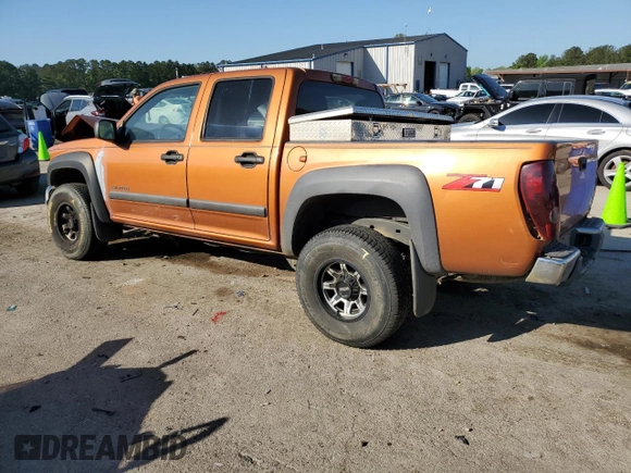 2005 Chevrolet Colorado 1SE LS Z71 with VIN 1GCDS136458219568, listed as a Copart auction lot 52512265 with 151,593 mi miles and Salvage title. Bid and sale history available at DreamBid. Image 2.