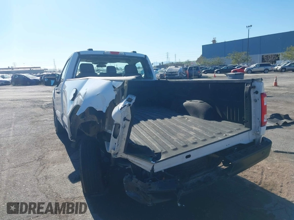 2022 Ford F-150 XL with VIN 1FTMF1CB5NKE39967, listed as a IAAI auction lot 41611291 with 53,485 mi miles and . Bid and sale history available at DreamBid. Image 3.