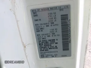 2013 Nissan NV200 SV with VIN 3N6CM0KN3DK693376, listed as a IAAI auction lot 42744552 with Not provided miles and . Bid and sale history available at DreamBid. Image 9.