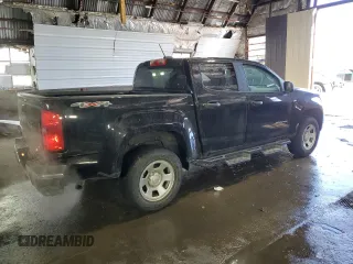 2021 Chevrolet Colorado 4WD Work Truck with VIN 1GCGTBEN5M1232938, listed as a Copart auction lot 46989995 with 23,547 mi miles and Salvage title. Bid and sale history available at DreamBid. Image 3.