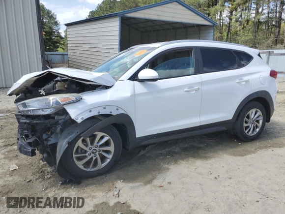 2016 Hyundai Tucson SE z VIN KM8J33A43GU179941, wystawiony jako Copart lot #54006625 z przebiegiem 132 122 mil mil oraz Szkoda całkowita • Salvage title. Historia ofert i sprzedaży dostępna na DreamBid. Obrazek 1.