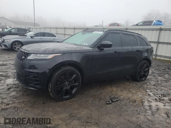 2023 Land Rover Range Rover Velar R-Dynamic S with VIN SALYT2EU9PA363900, listed as a Copart auction lot 84222874 with 54,710 mi miles and Salvage Title. Bid and sale history available at DreamBid. Image 1.