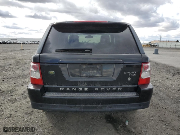 2009 Land Rover Range Rover Sport HSE with VIN SALSK25459A189366, listed as a Copart auction lot 49845835 with 144,180 mi miles and Salvage Title. Bid and sale history available at carsss.com. Image 6.