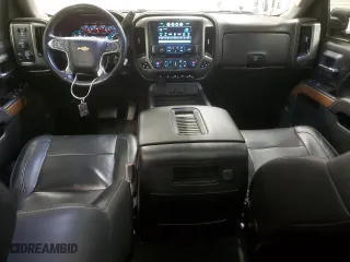 2018 Chevrolet Silverado 1500 LTZ with VIN 3GCUKSECXJG258906, listed as a Copart auction lot 44376495 with 57,428 mi miles and Salvage Title. Bid and sale history available at carsss.com. Image 8.