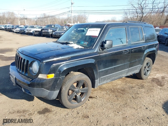 2014 Jeep Patriot Sport with VIN 1C4NJPBA3ED888275, listed as a IAAI auction lot 41439293 with 149,129 mi miles. Bid and sale history available at carsss.com. Image 2.