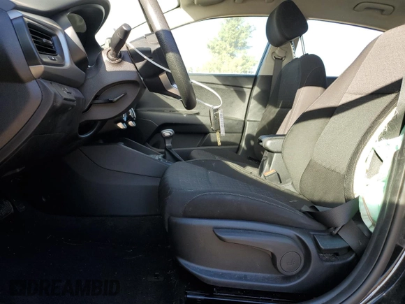 2022 Kia Rio S with VIN 3KPA24AD5NE432301, listed as a Copart auction lot 73457204 with 56,007 mi miles and Non Repairable. Bid and sale history available at carsss.com. Image 7.