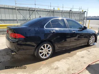 2007 Acura TSX with VIN JH4CL96887C017190, listed as a Copart auction lot 48474485 with 113,107 mi miles and Non Repairable. Bid and sale history available at carsss.com. Image 3.