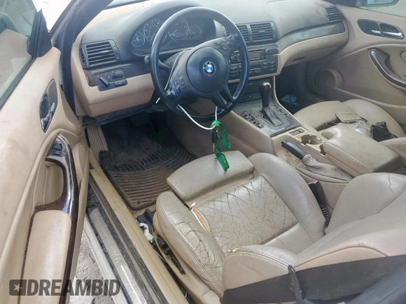 2004 BMW 3 Series 330Ci with VIN WBABW53414PL42912, listed as a Copart auction lot 62610955 with Not provided miles and Clean title. Bid and sale history available at DreamBid. Image 8.