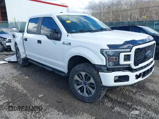 2019 Ford F-150 XL with VIN 1FTEW1EP8KKD11487, listed as a IAAI auction lot 41643388 with 109,881 mi miles and . Bid and sale history available at DreamBid. Image 1.