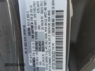 2019 Mazda CX-9 Touring z VIN JM3TCBCY3K0304323, wystawiony jako Copart lot #55056535 z przebiegiem 198 894 mil mil oraz Szkoda całkowita • Salvage title. Historia ofert i sprzedaży dostępna na DreamBid. Obrazek 13.