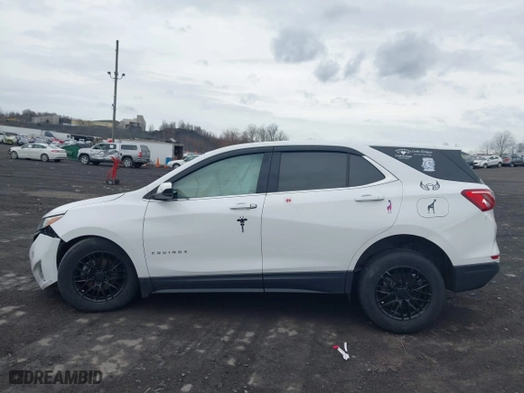 2020 Chevrolet Equinox LT with VIN 3GNAXUEV0LL191896, listed as a IAAI auction lot 41941333 with 77,057 mi miles. Bid and sale history available at carsss.com. Image 14.