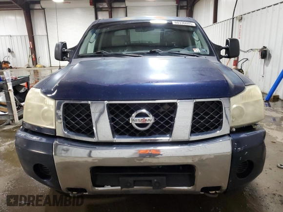 2007 Nissan Titan XE z VIN 1N6BA07A87N220937, wystawiony jako Copart lot #60336605 z przebiegiem 219 286 mil mil oraz Czysty tytuł • Clean title. Historia ofert i sprzedaży dostępna na DreamBid. Obrazek 5.