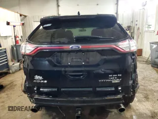 2017 Ford Edge Titanium with VIN 2FMPK4K97HBB69479, listed as a Copart auction lot 50074125 with 115,976 mi miles and Salvage Title. Bid and sale history available at carsss.com. Image 6.