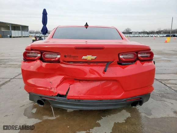2021 Chevrolet Camaro 1LT with VIN 1G1FB1RS3M0103815, listed as a Copart auction lot 45469755 with 95,998 mi miles and Salvage Title. Bid and sale history available at carsss.com. Image 6.