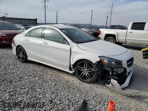 2019 Mercedes-Benz CLA 250 with VIN WDDSJ4GB5KN748260, listed as a Copart auction lot 47375295 with 43,597 mi miles and Salvage Title. Bid and sale history available at DreamBid. Image 4.