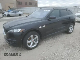 2018 Jaguar F-Pace 20d Premium with VIN SADCJ2FN7JA298071, listed as a Copart auction lot 82377644 with 118,698 mi miles and Clean Title. Bid and sale history available at DreamBid. Image 1.