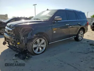 2023 Ford Expedition King Ranch с VIN 1FMJU1P86PEA13967, выставлен на аукционе Copart как лот 61160165 с пробегом 17 283 миль миль и Списание • Salvage title. История ставок и продаж доступна на DreamBid. Изображение 1.