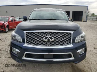 2015 Infiniti QX80 with VIN JN8AZ2NE7F9081484, listed as a Copart auction lot 57879025 with 198,737 mi miles and Non repairable. Bid and sale history available at DreamBid. Image 5.