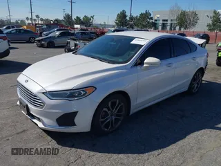 2019 Ford Fusion SEL with VIN 3FA6P0CD7KR134405, listed as a IAAI auction lot 41664755 with 119,158 mi miles. Bid and sale history available at carsss.com. Image 22.