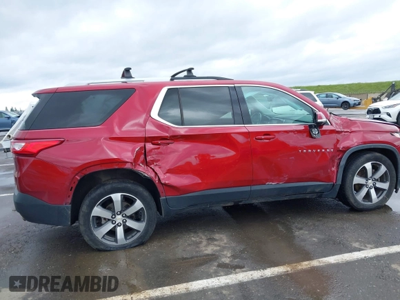 2018 Chevrolet Traverse LT Leather with VIN 1GNEVHKWXJJ186348, listed as a IAAI auction lot 41809269 with 134,861 mi miles. Bid and sale history available at carsss.com. Image 6.