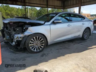2018 Kia Cadenza Premium with VIN KNALB4J15J5123784, listed as a Copart auction lot 74958984 with 84,179 mi miles and Salvage Title. Bid and sale history available at carsss.com. Image 1.
